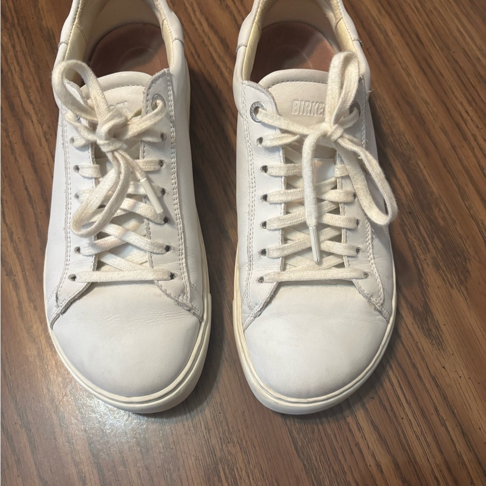 White Birkenstock Sneakers